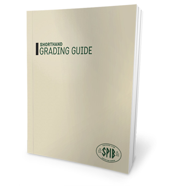 Shorthand Grading Guide SYP